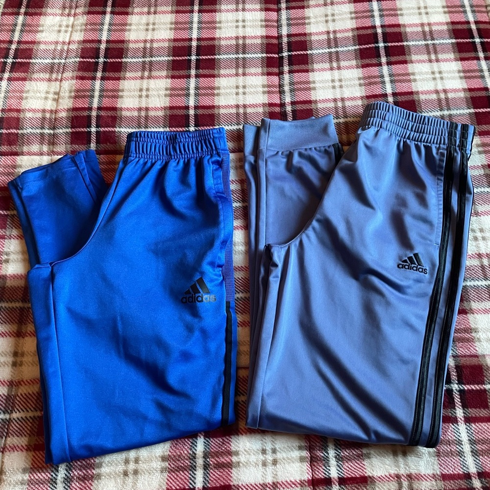 2 pairs men’s adidas pants